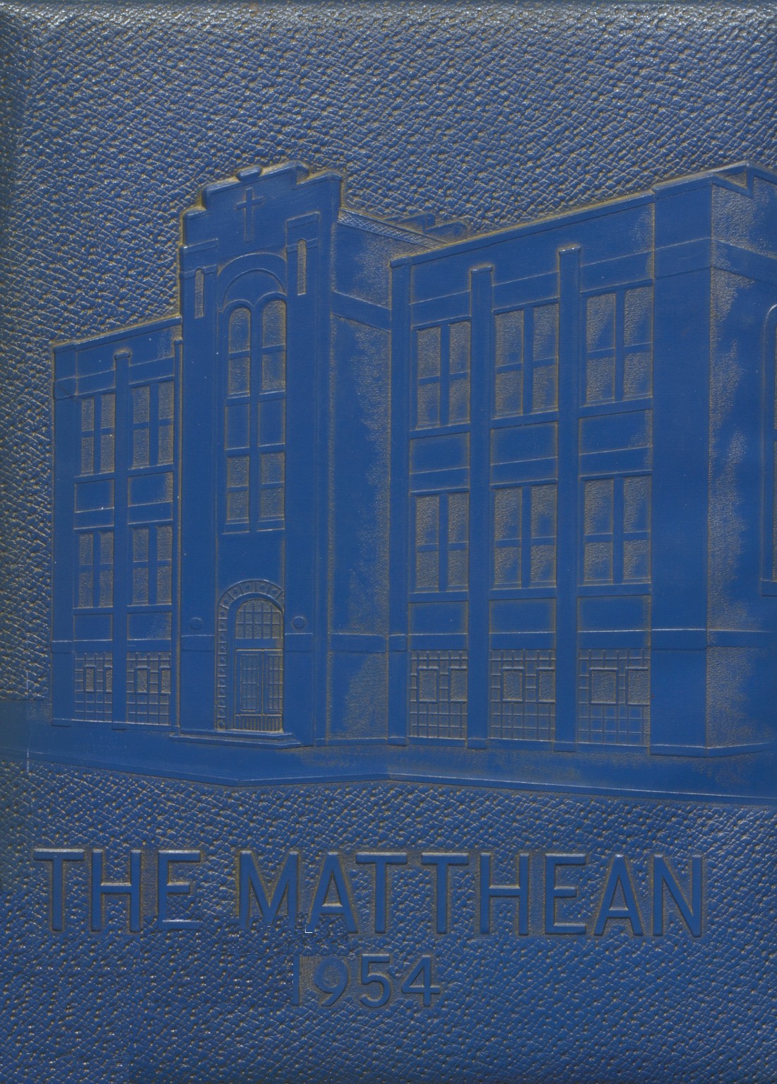 1954 yearbook from St. Matthew High School from Flint, Michigan for sale