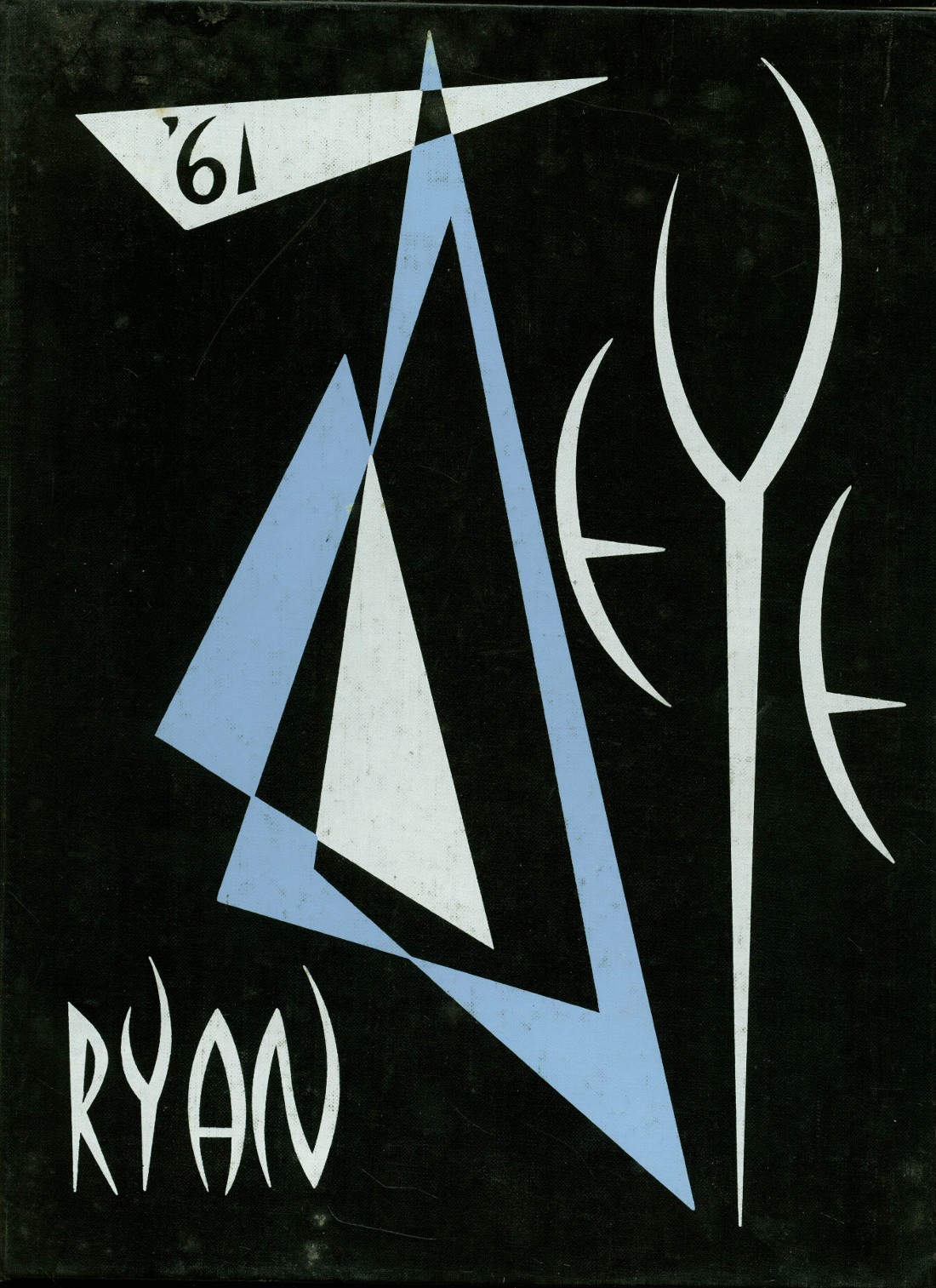 1961 Yearbook From Archbishop Ryan High School From Omaha Nebraska For