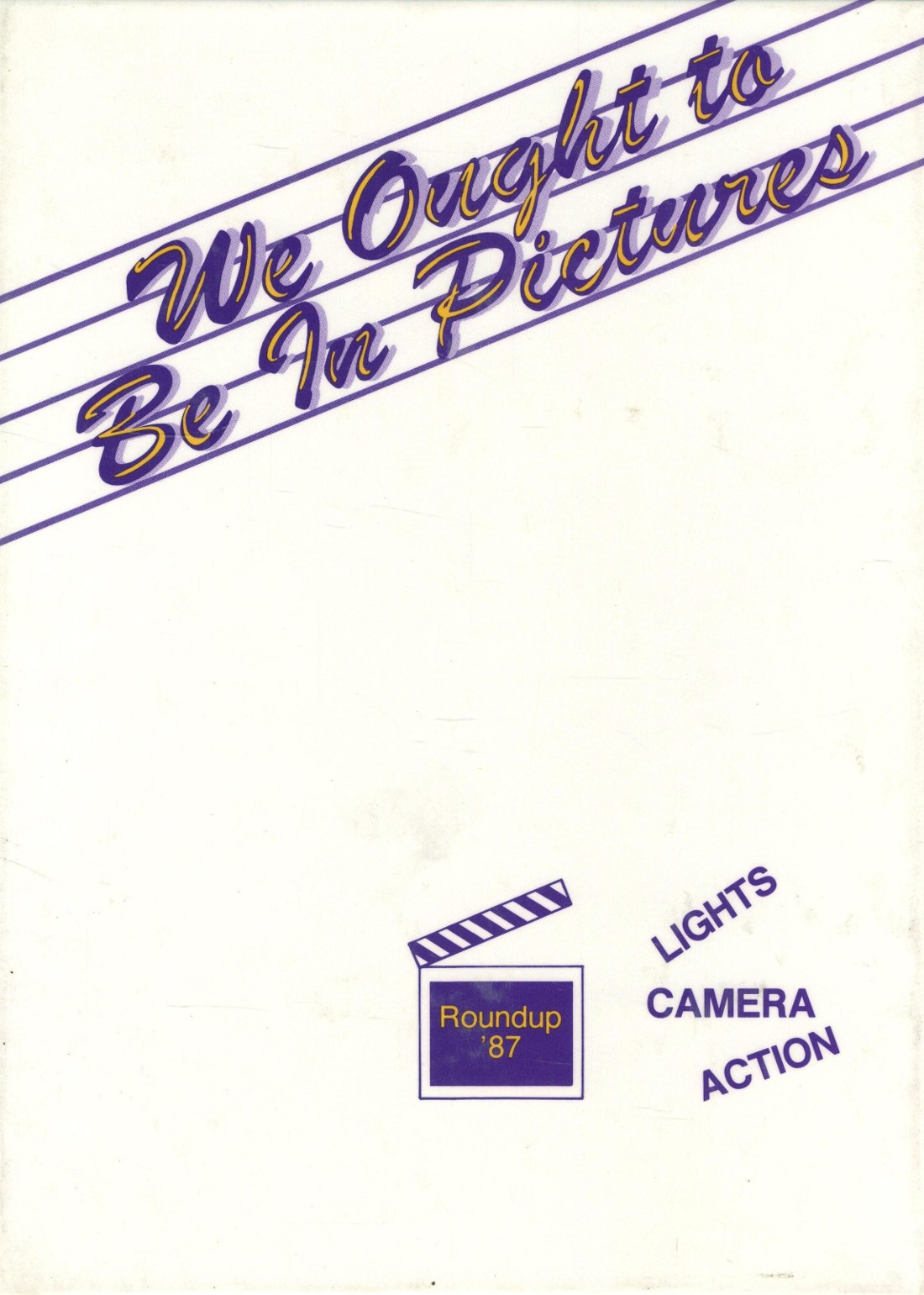 1987 yearbook from Meadow High School from Meadow, Texas for sale