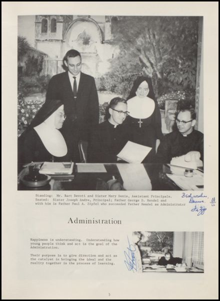 Explore 1968 St Thomas Aquinas High School Yearbook Florissant