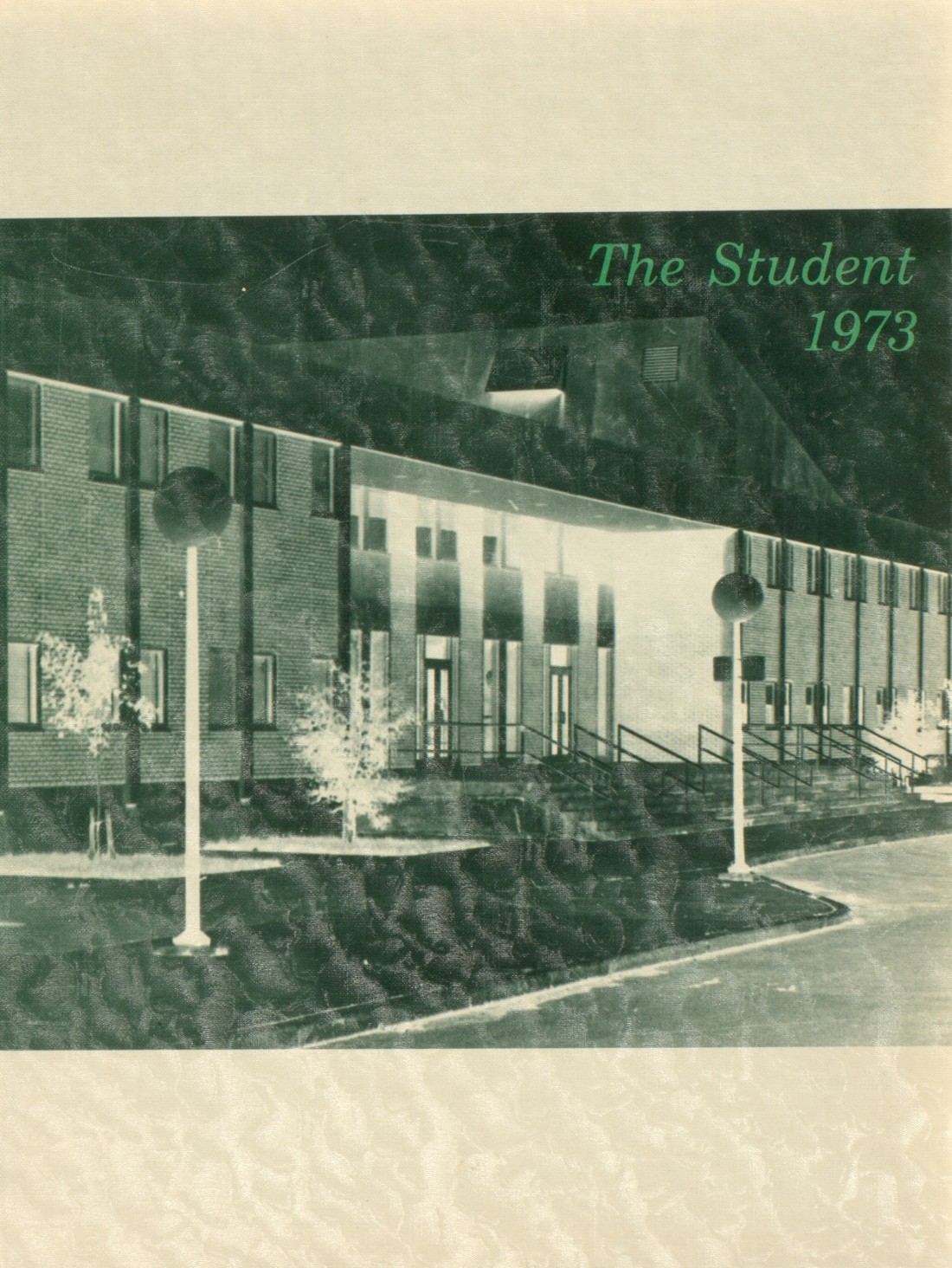 1973 yearbook from Franklin Academy from Malone, New York