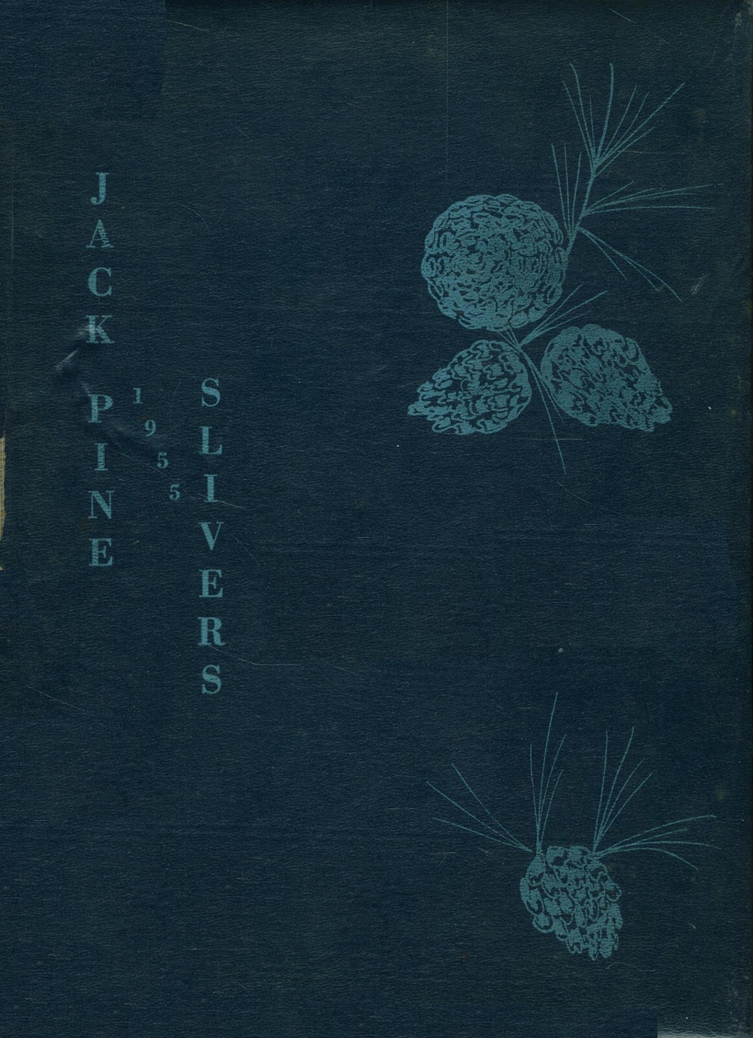 1955 yearbook from Grantsburg High School from Grantsburg, Wisconsin