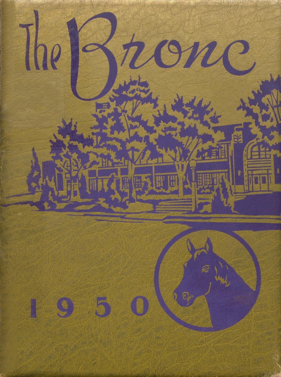 1950 yearbook from Lakin High School from Lakin, Kansas for sale
