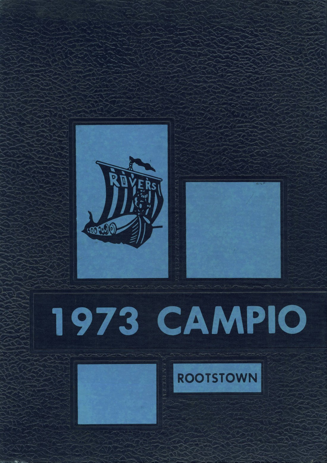 1973 yearbook from Rootstown High School from Rootstown, Ohio for sale