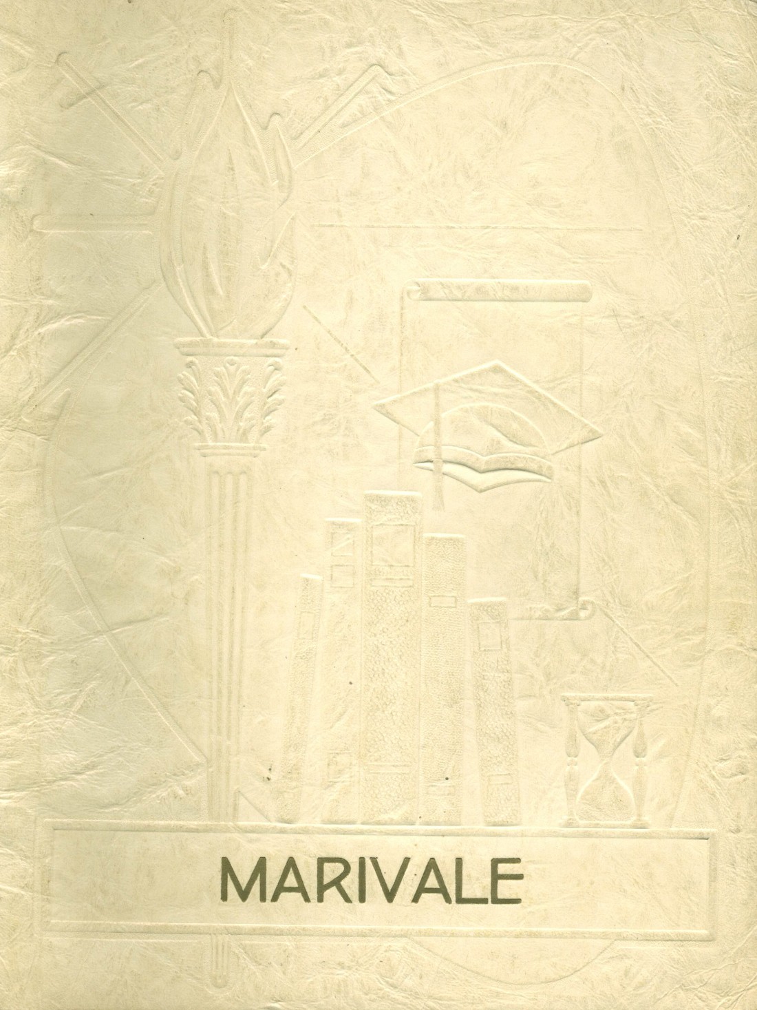 1953 yearbook from immaculate conception high school from hawesville