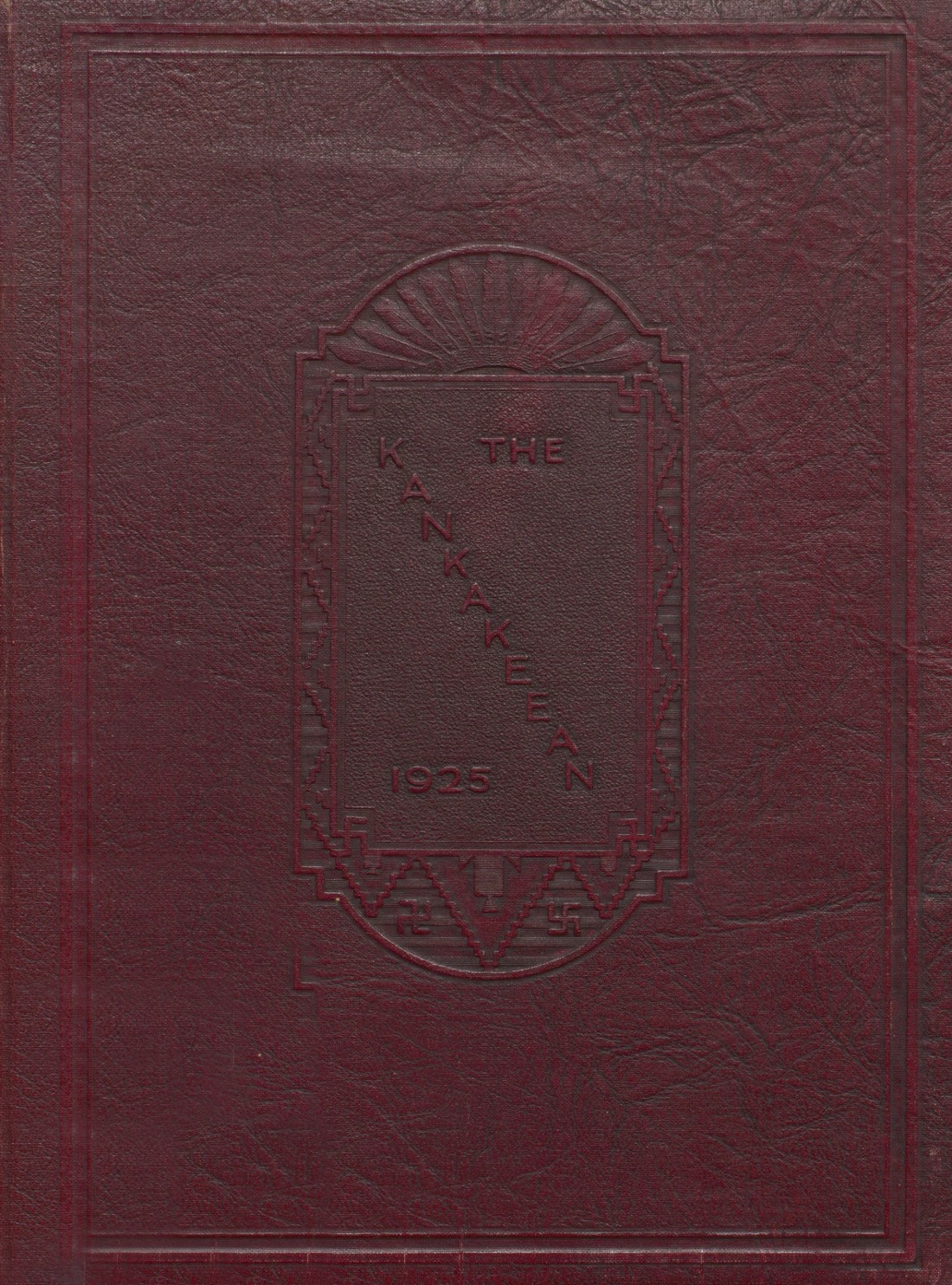 1925 yearbook from Kankakee High School from Kankakee, Illinois for sale