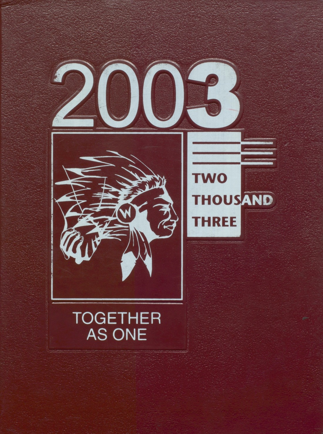 2003 yearbook from Woonsocket High School from Woonsocket, Rhode Island