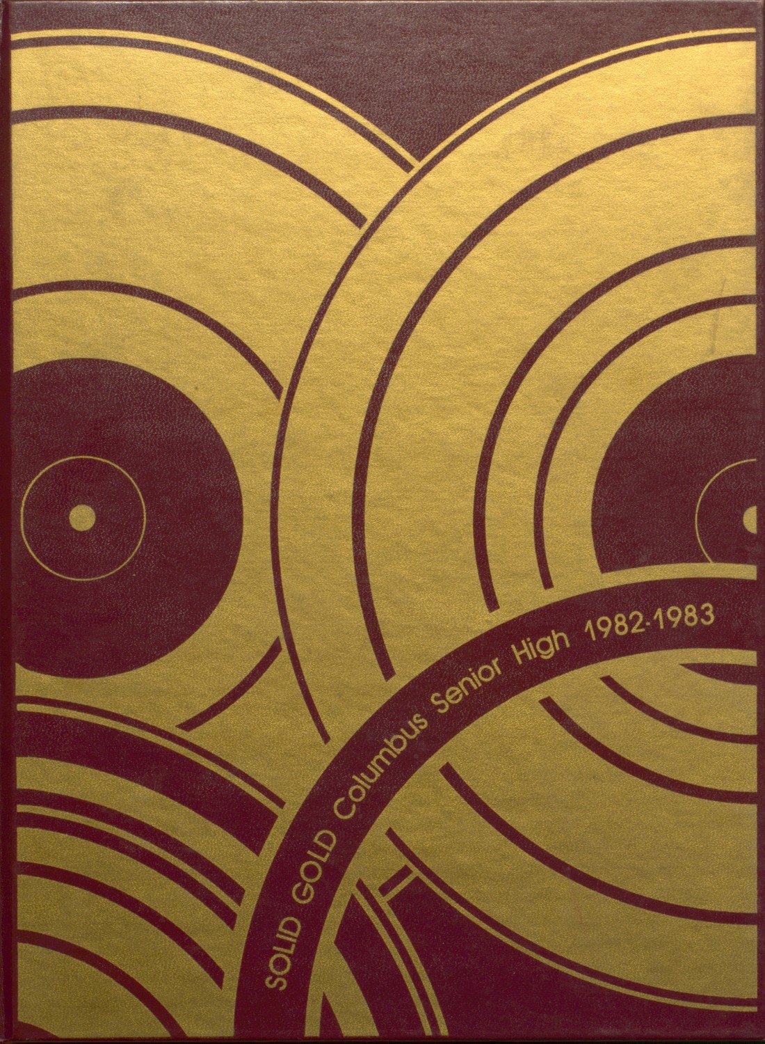 1983 Yearbook From Columbus High School From Columbus Nebraska For Sale