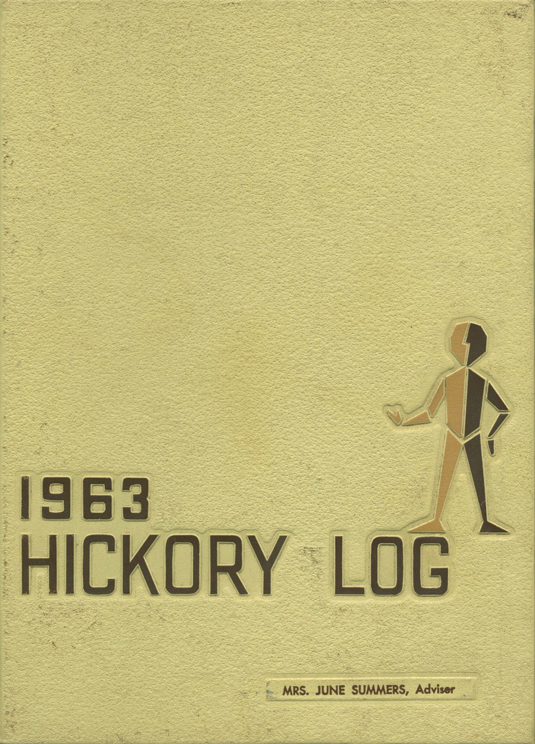 1963 yearbook from Hickory High School from Hickory, North Carolina for